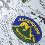 Alpenglow Wear Free Stickers