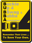 B.U.B.B.A Saves Lives Free Stickers