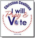 Christian Coalition of America Free Stickers