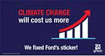 Climate Change Free Stickers