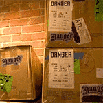 Danger Press Free Stickers