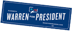 Elizabeth Warren for President Free Stickers