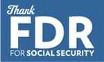 FDR Social Security Free Stickers