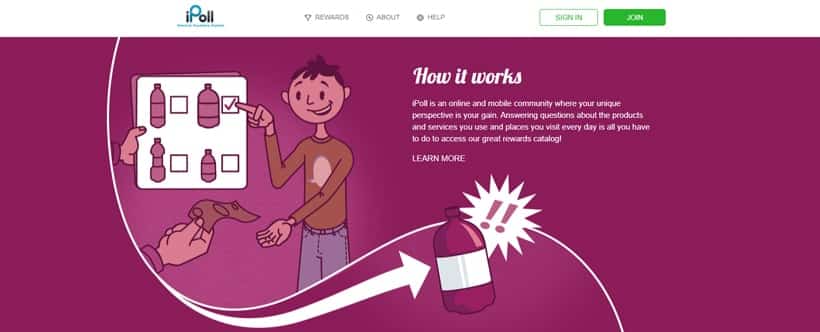 Find tasks in local area using ipoll app