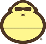 Get Free Funny Sun Bum Monkey Sticker