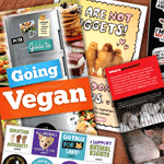 Guide to Going Vegan Free Stickers