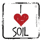 I Love Soil Free Stickers