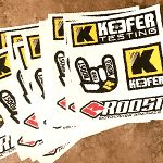 Keefer Testing Free Stickers