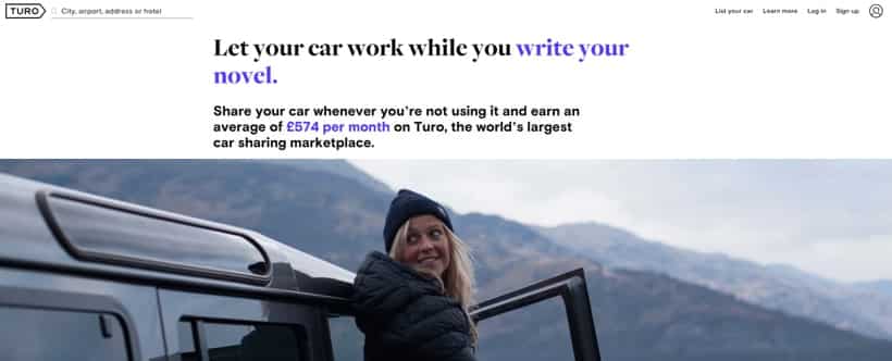 Lend Out Your Vehicle as a Side Gig