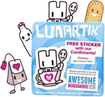Lunartik Free Stickers