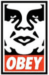 Obey Giant Free Stickers