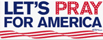 Pray for America Free Stickers