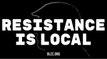 Resistance is Local Free Stickers