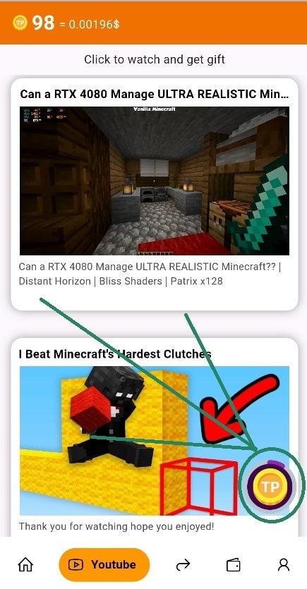 watch video for money