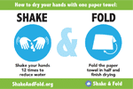 Shake and Fold Free Stickers