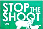 Stop The Shoot Free Stickers