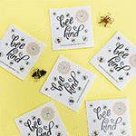 Super Cute Stickers With Bees