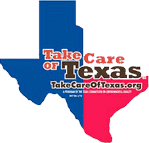 Take Care of Texas Free Stickers