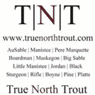 True North Trout Free Stickers