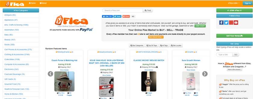 Virtual Flea Market