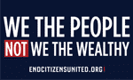 We The People Not The Wealthy Free Stickers