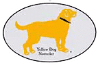 Yellow Dog Free Stickers