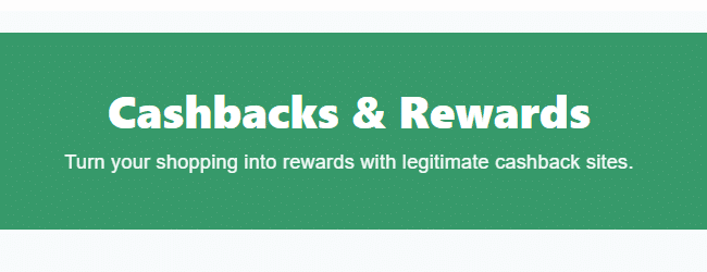 cashbacks and rewards featured