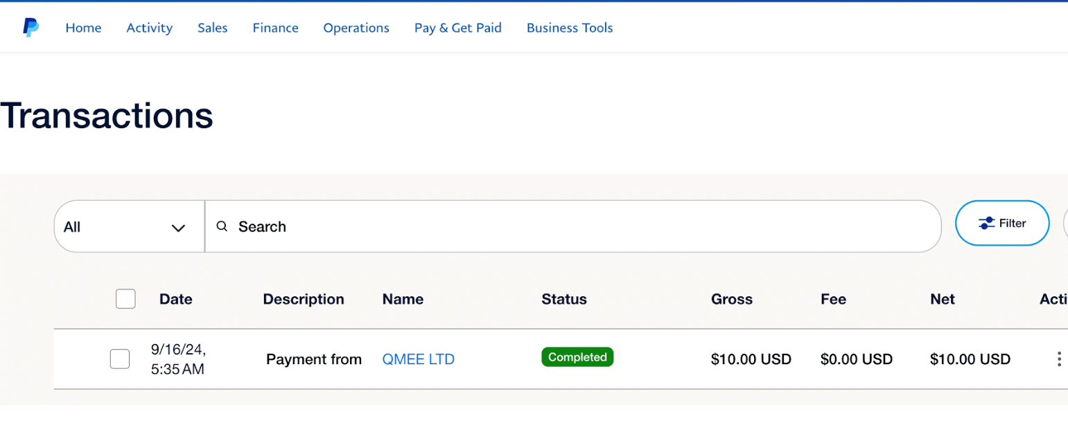 lifepoints payment proof